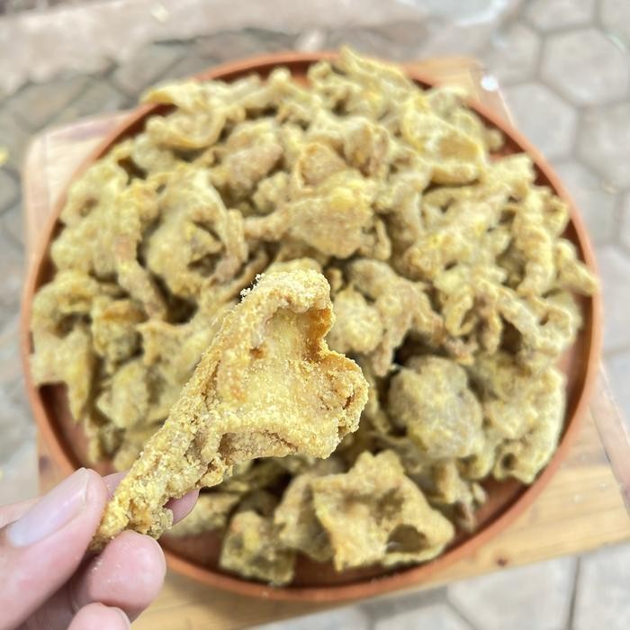 

Cri Keripik Kulit Ayam Crispy 1 Kg / 500 Gram / 250 Gram