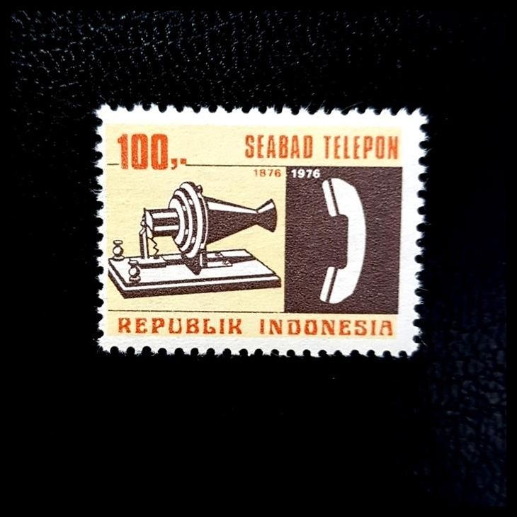 

TERBARU PRANGKO/PERANGKO INDONESIA. SEABAD TELEPON 1876-1976. LUX !!!!