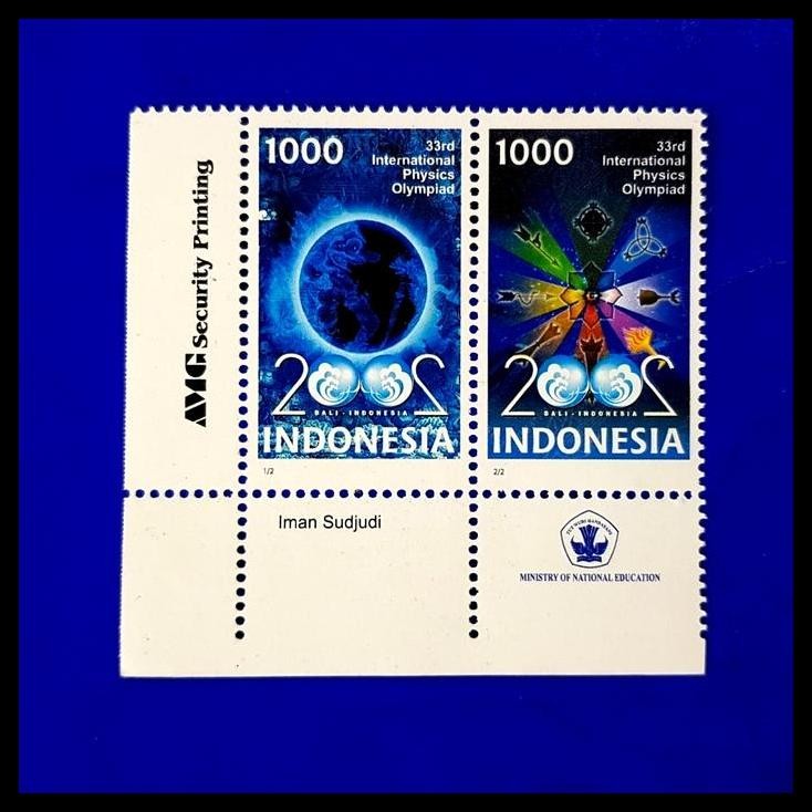 

HOT DEAL PRANGKO INDONESIA. 33RD INTERNATIONAL PHYSICS OLYMPIAD. BALI 2002. ITB !!!!!