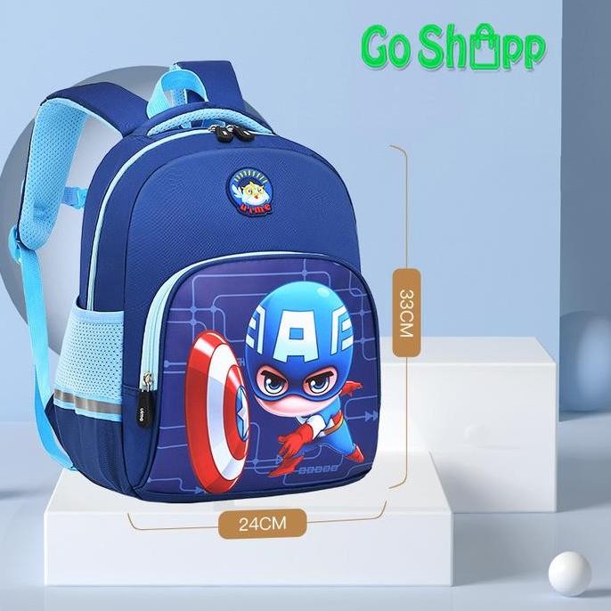 

Miliki Tas Sekolah Anak Import Premium High Quality - Tas Ransel Anak - Bk12
