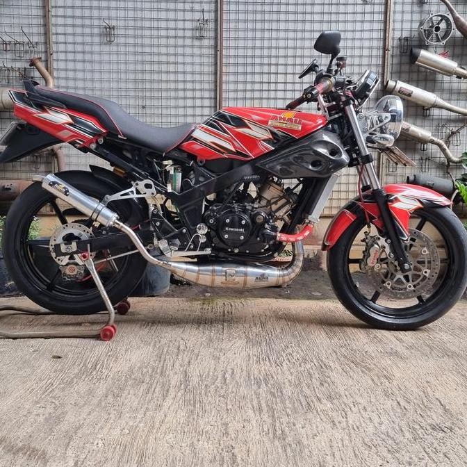 Knalpot Ahau One Ninja R/RR L39 Cobra Stainless