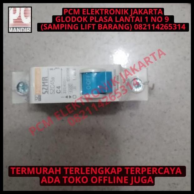 BEST DEAL MCB NCB SNI SZMR 4A 4AMPERE 4 AMPERE C4 BAGUS