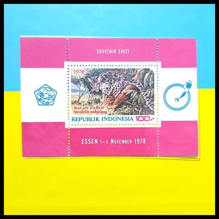 

TERMURAH PRANGKO/PERANGKO INDONESIA SS 32. MACAN DAHAN / SERI MARGASATWA 1978 !!!!