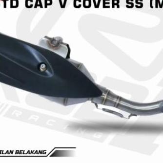 KNALPOT NEW PCX 160 ROB1 RCB1 STD RACING CUP V COVER STAINLESS