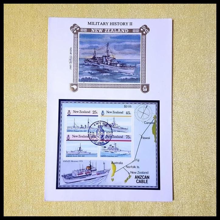 

TERBARU PRANGKO ISTIMEWA. KAPAL PERANG. NEW ZEALAND FDC TEMA MILITARY HISTORY !!!!!