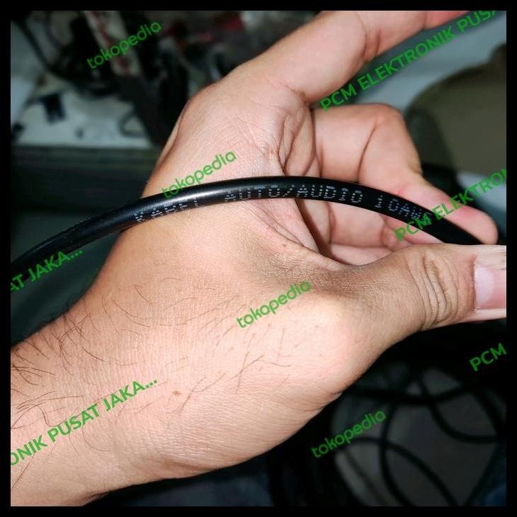 TERMURAH KABEL SERABUT RAKIT AUTOMOTIVE MOBIL AUDIO AWG10 AWG 10 4MM 4 MM/METER 