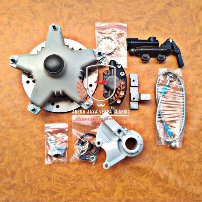 Cakram Vespa Master Bawah Vespa PX,Exclusive,Excel Temaca (Disk Brake)