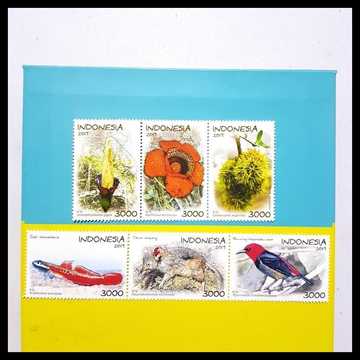 

DISKON PRANGKO/PERANGKO INDONESIA "FLORA & FAUNA 2019" SET LENGKAP !!!!