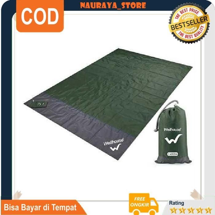 Sns Tikar Camping Waterproof Matras Camping Tebal Angin Yoga Lipat Murah
