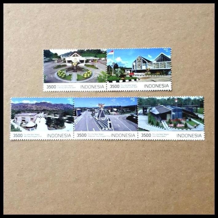 

HOT DEAL PRANGKO INDONESIA 2023. SERI PLBN (POS LINTAS BATAS NEGARA) SET (5V) !!!!!