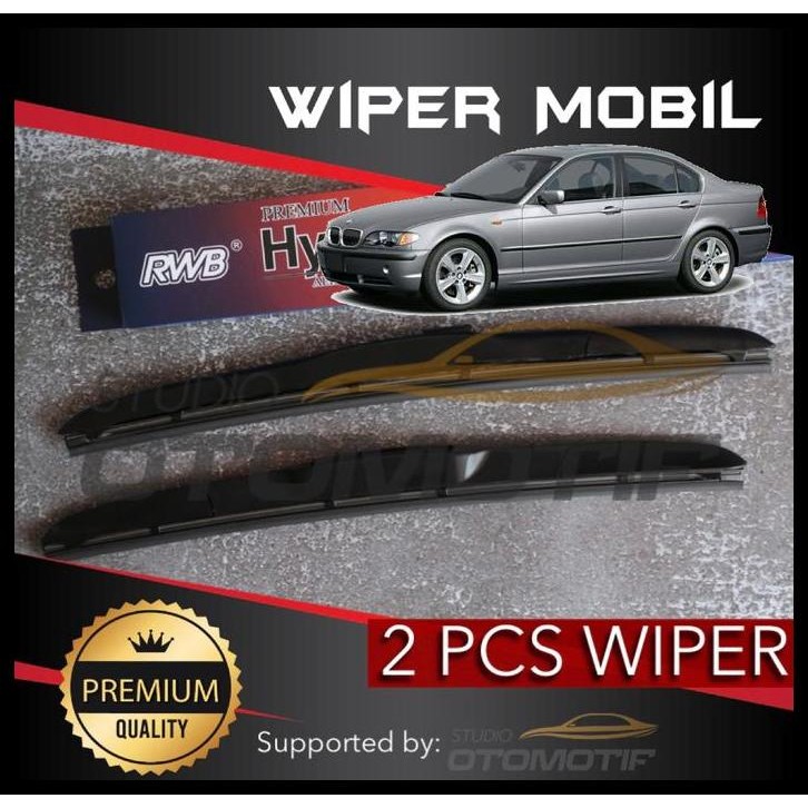 BEST DEAL WIPER BMW E46 22-20 2002 RWB HYBRID GRAPHITE / WIPER BMW E46 2 PCS