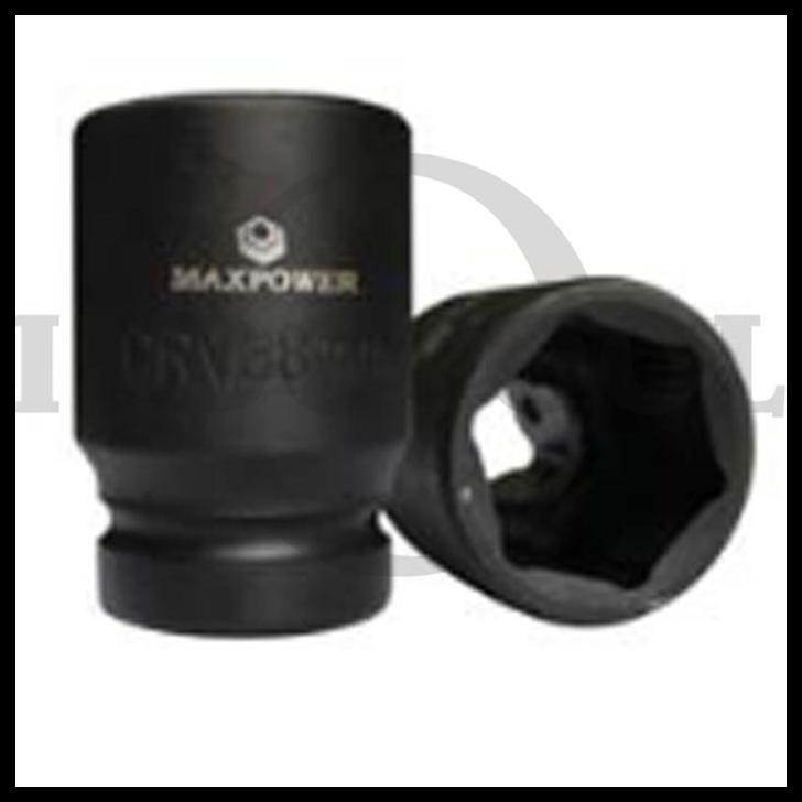 GRATIS ONGKIR DEEP SOCKET / MATA DEEP SOCKET 1 " DR IMPACT 6PT 41 MM MAXPOWER 