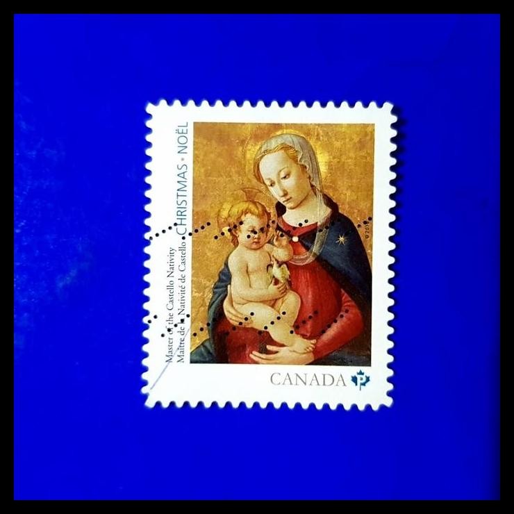 

BEST DEAL PRANGKO NATAL/CHRISTMAS CANADA 2016. VIRGIN AND CHILD !!!!