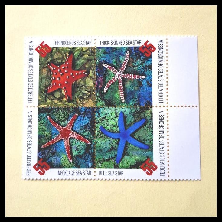 

TERBARU PERANGKO/PRANGKO CANTIK. 4 JENIS BINTANG LAUT/SEA STAR DARI MICRONESIA !!!!!!