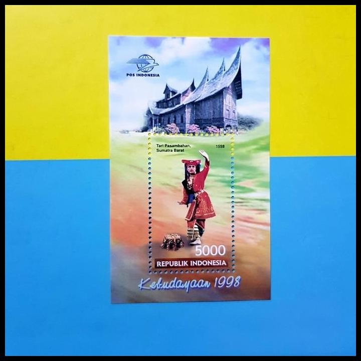 

TERBARU PERANGKO/PRANGKO INDONESIA 1998. SS TARI PASAMBAHAN DARI SUMATRA BARAT
