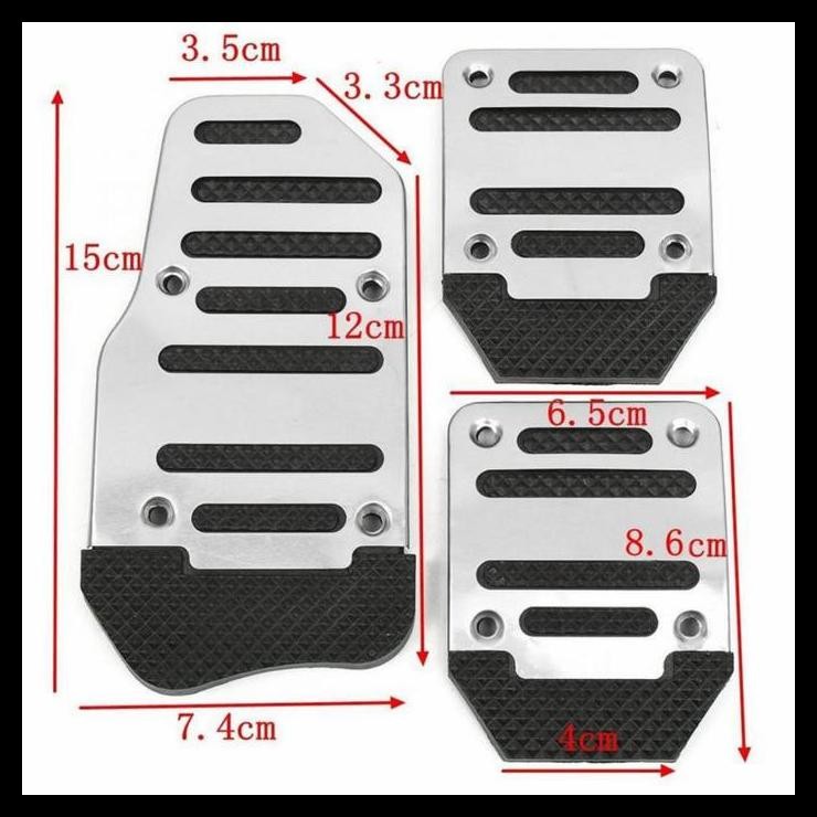 GRATIS ONGKIR COVER PEDAL GAS MOBIL JAZZ 2014 MANUAL UNIVERSAL PELAPIS PEDAL GAS 