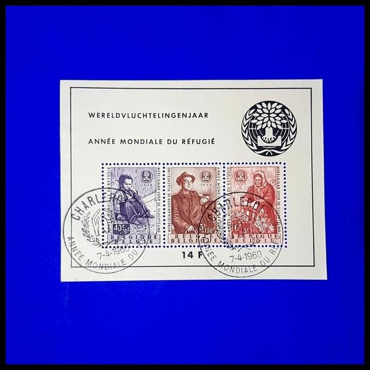 

GRATIS ONGKIR PERANGKO/PRANGKO BELGIA 1960. TAHUN PENGUNGSI SEDUNIA. KAT $ 45.00 !!!!!!