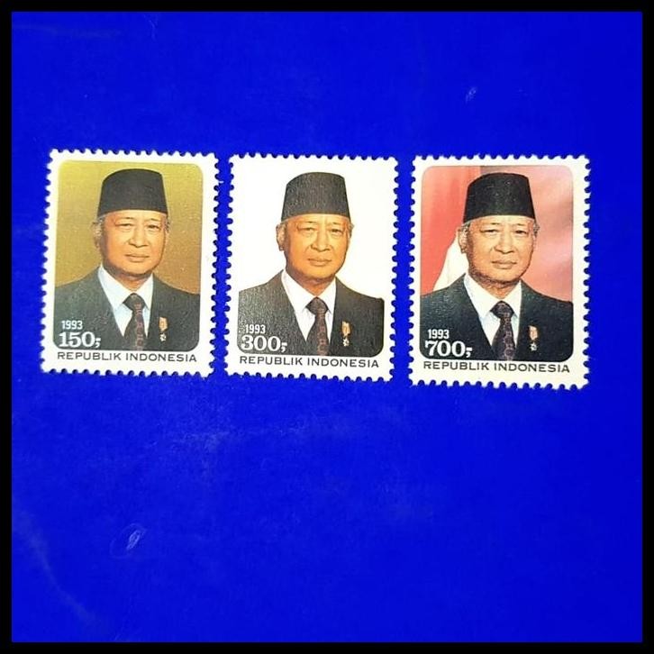 

BEST DEAL PERANGKO/PRANGKO PRESIDEN SOEHARTO SET LENGKAP. TERBIT 17 AGUSTUS 1993 !!