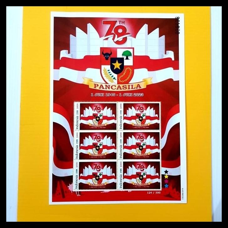 

GRATIS ONGKIR PRANGKO INDONESIA. HARI LAHIR PANCASILA 1945-2023. MINISHEET !!