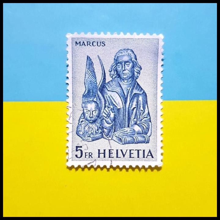 

TERBARU PERANGKO/PRANGKO HELVETIA/SWISS. MARCUS - SAINT MARK WITH THE LION