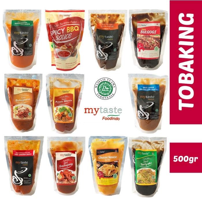 

Cri My Taste Saus Barbeque Blackpepper Teriyaki Bulgogi Thai 500Gr