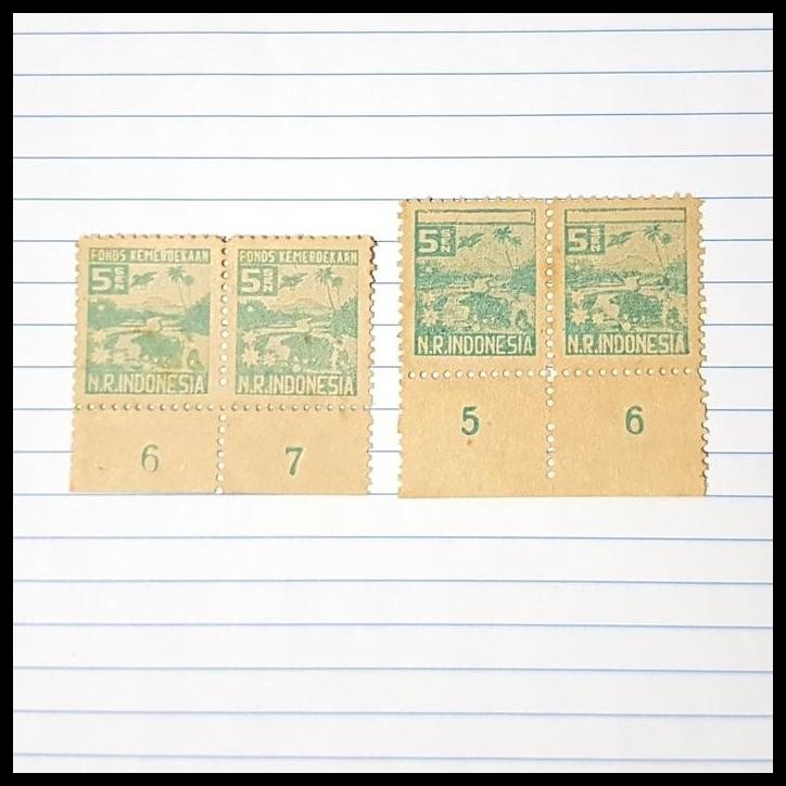 

BEST DEAL PRANGKO INDONESIA 1946. REVOLUSI, DENGAN DAN TANPA FONDS KEMERDEKAAN !!!!