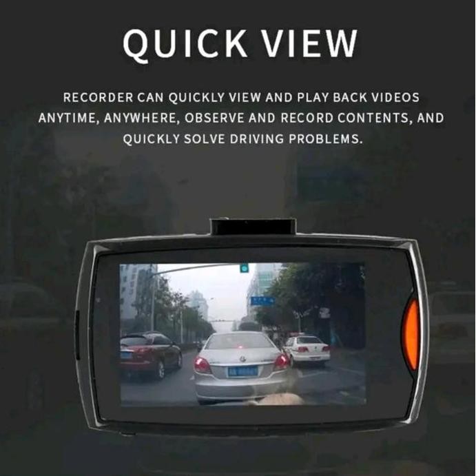 Kamera Dashboard Mobil Dvr G30 / Aksesoris Kamera Dashboard Untuk Mobil Car Kabel