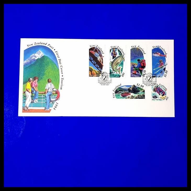 

GRATIS ONGKIR PERANGKO/PRANGKO NEW ZEALAND. FDC 1994 TOURISM STAMP ISSUE !!!!!!