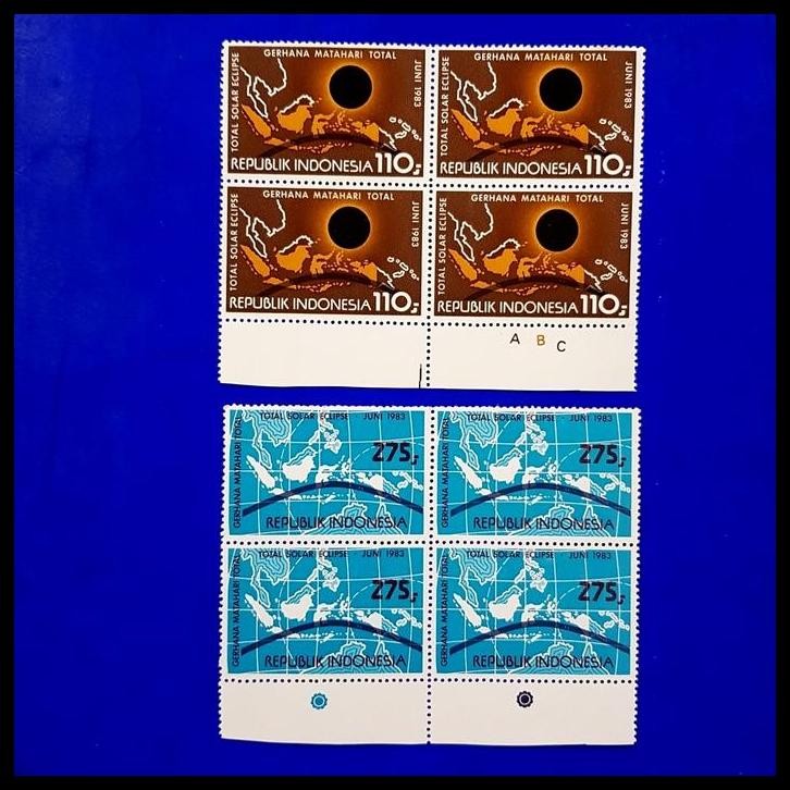 

BEST DEAL PRANGKO INDONESIA 1983. GERHANA MATAHARI TOTAL. BLOK-4. KAT.160K !!!