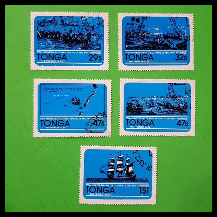 

DISKON PRANGKO PELAYARAN SAILING. THE CAPTURE OF THE 'PORT AU PRINCE (5V) !!