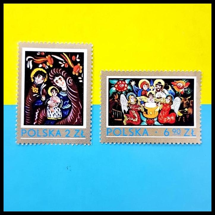 

HOT DEAL PERANGKO/PRANGKO TEMA NATAL/CHRISTMAS 1979 DARI POLANDIA. SET (2V) MNH !!!!