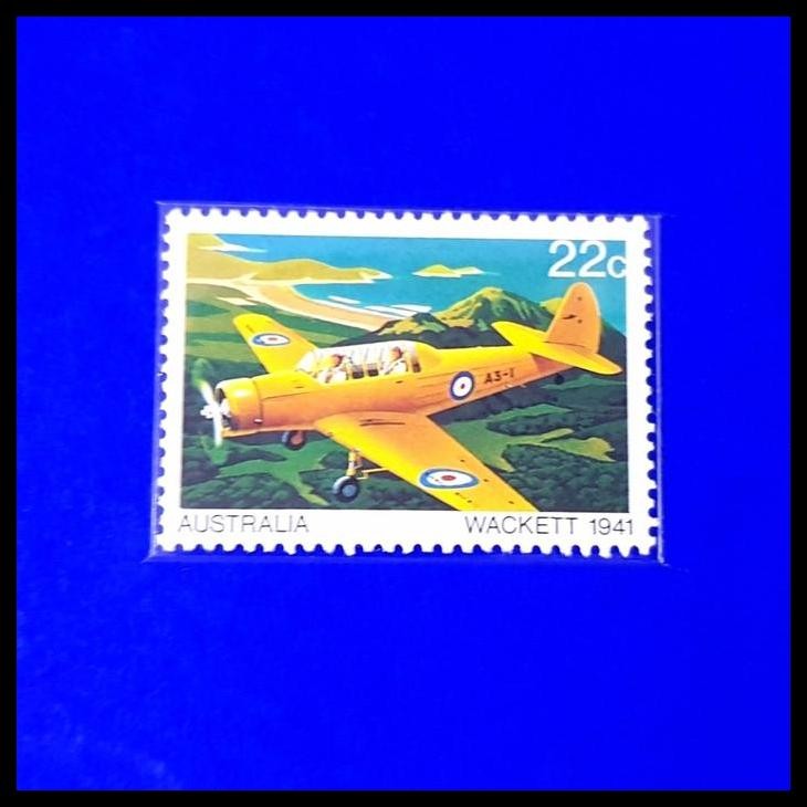 

TERBARU PRANGKO AUSTRALIA. PESAWAT ~ WACKETT 1941. MNH !!!!!!