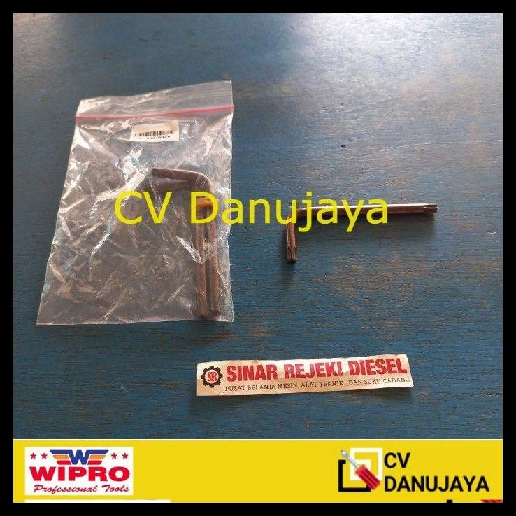 HOT DEAL KUNCI L BINTANG TORX T40 MODEL LUBANG WIPRO GZ 