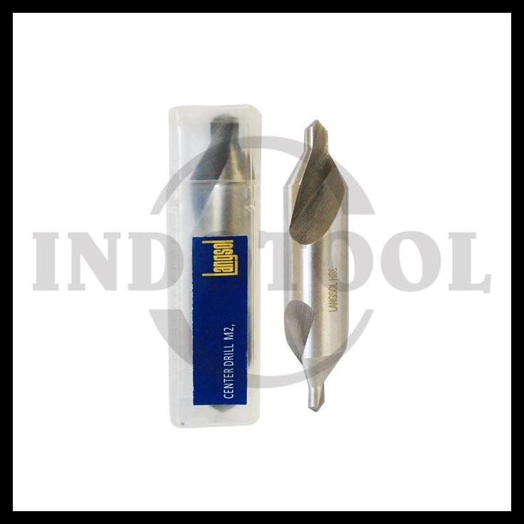 TERBARU CENTER DRILL, M2 5MM LANGSOL !