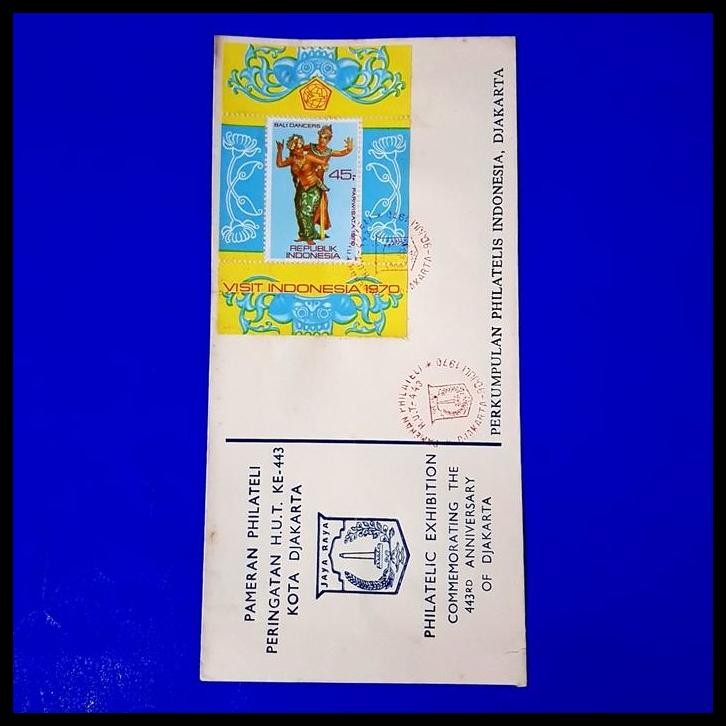 

TERBARU PRANGKO INDONESIA. SAMPUL SS PENARI BALI ~ BALI DANCERS HUT DJAKARTA !!!!!!