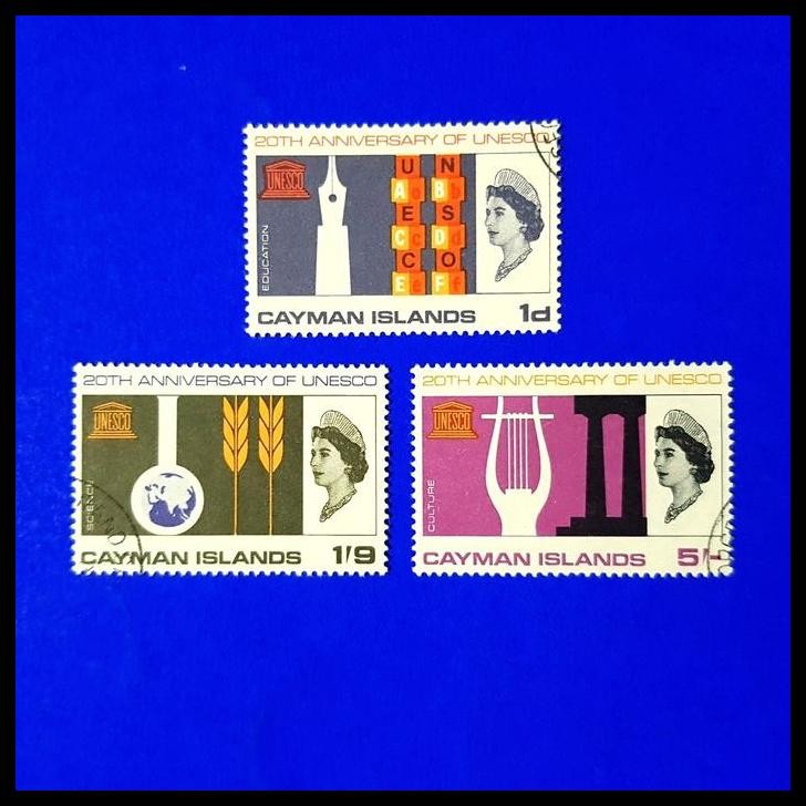 

TERMURAH PERANGKO/PRANGKO 20TH ANNIVERSARY OF UNESCO DARI CAYMAN ISLANDS !!!!