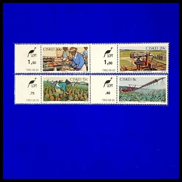 

GRATIS ONGKIR PRANGKO PERTANIAN MODERN BUAH NANAS DARI CISKEI, AFRIKA SELATAN !