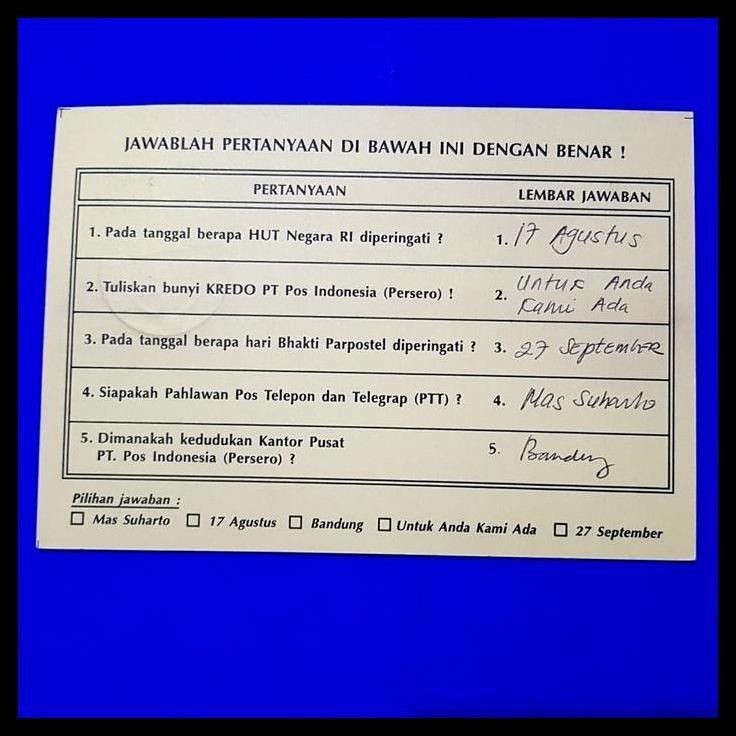 

BEST DEAL PRANGKO BEBEK ITIK NONONG. CAP POS "PONDOKGEDE" KARTU POS INDONESIA !