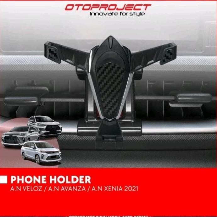 Phone Car Holder Otoproject All New Veloz / Avanza / Xenia 2022-2023