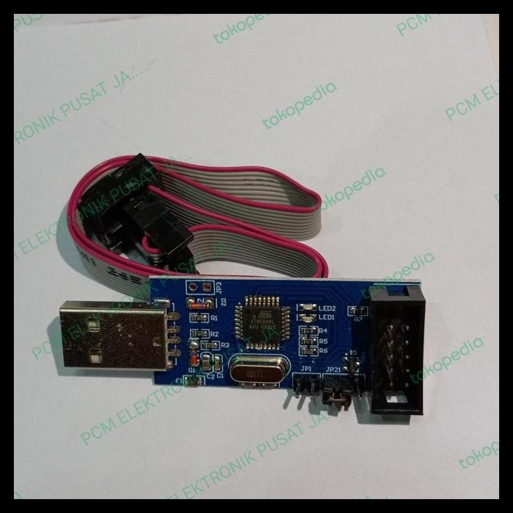 GRATIS ONGKIR 1629 DOWNLOADER ALAT ISI PROGRAM AVR USB ASP IC ATMEL ATMEGA 