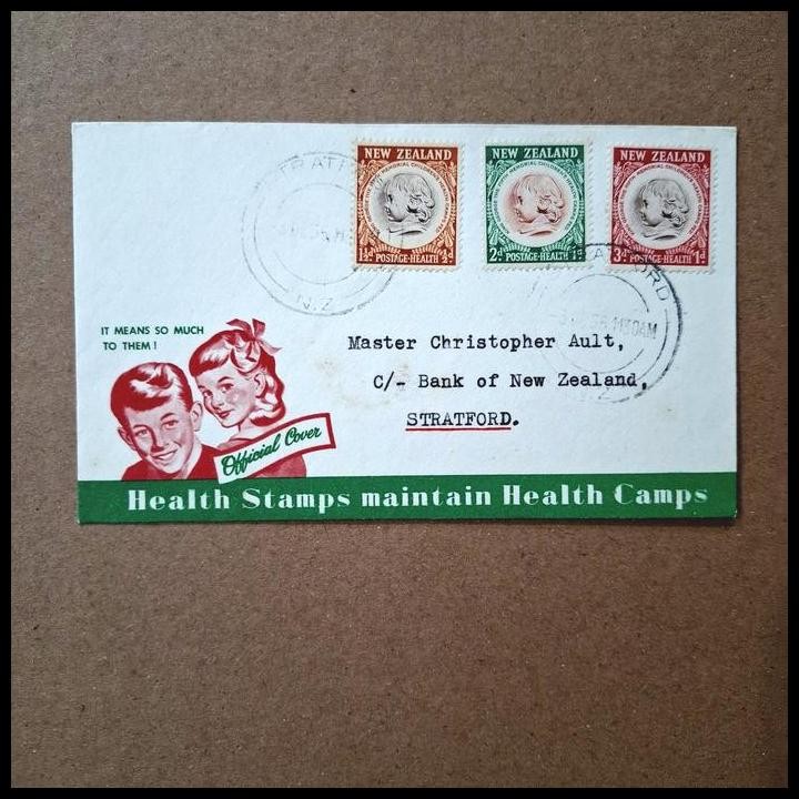 

HOT DEAL PRANGKO TEMA ANAK-ANAK KING GEORGE V MEMORIAL CHILDREN'S HEALTH CAMPS FEDERATION. FDC DARI NEW ZEALAND 3.10.1955 !!!