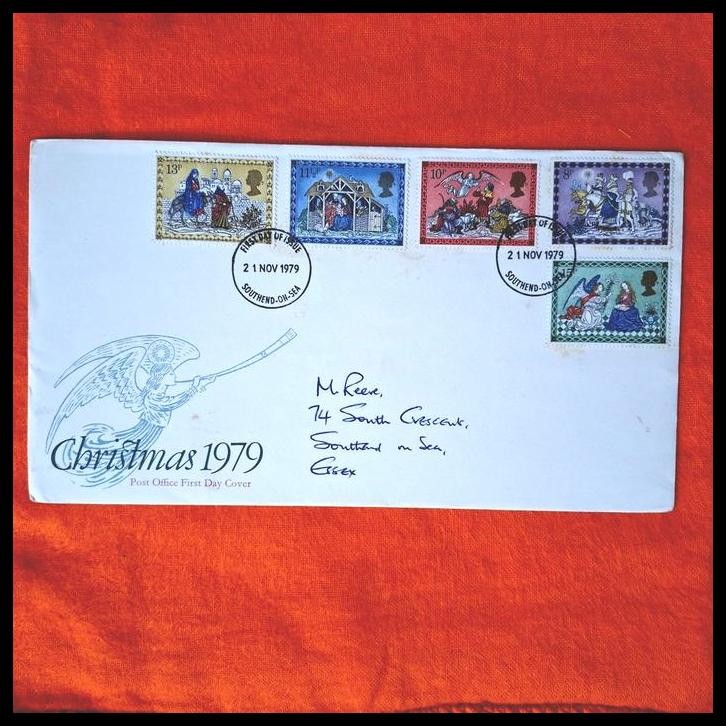 

BEST DEAL PRANGKO TEMA CHRISTMAS/ NATAL. FDC DARI INGGRIS/ GREAT BRITAIN. CHRISTMAS 1979 !!!!!!
