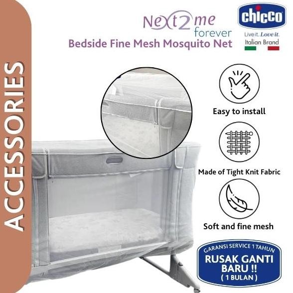Chicco Mosquito Net For Next2Me Forever / Kelambu Box Bayi Next 2 Me