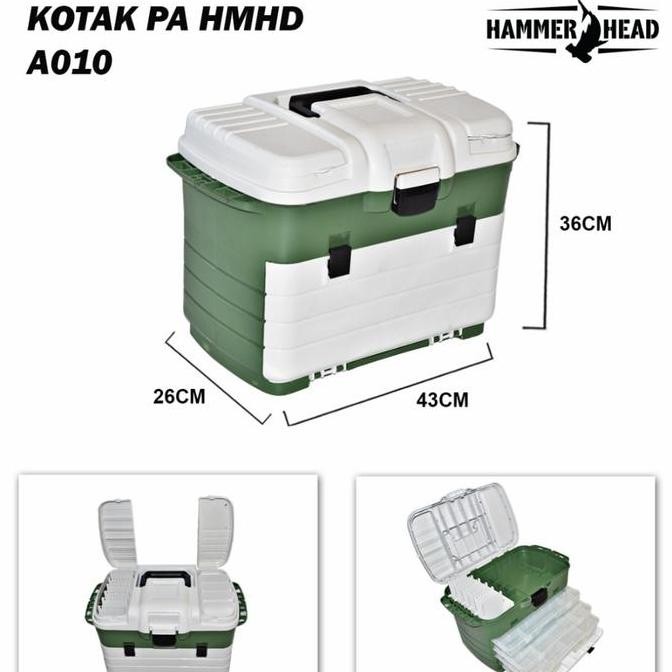 BARU kotak kail hammerhead jumbo besar box meho