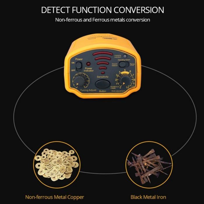 Metal Detektor Emas Pendeteksi Logam Metal Gold Silver Detector Finder