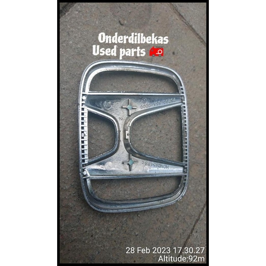 HOT DEAL EMBLEM GRILL HONDA CIVIC ES 