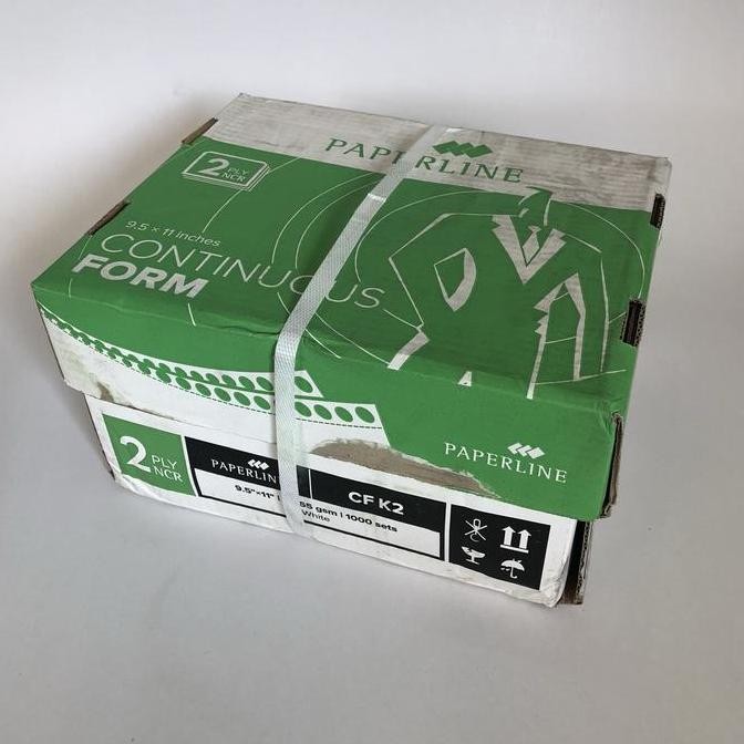 

PROMO! Continuos Form 2 PLY putih kertas komputer Paperline K2 putih