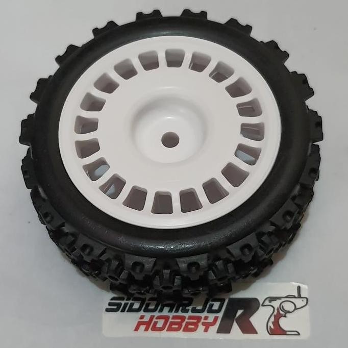 51021 Velg Rims Rally Original Tamiya 1/10 Hex 12Mm, 26Mm Offset +2 Kualitas Terbaik Harga Termurah