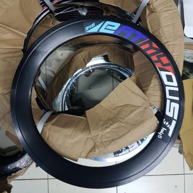 (2Pc) Rims Velg Sepeda Gt Half5 20 451 40Mm 28H 32H Nt Pacific Deca Kualitas Terbaik Harga Termurah