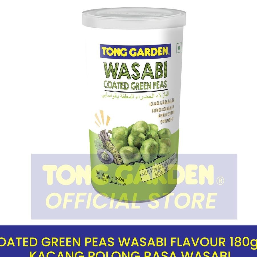 

Tong Garden Coated Green Peas Wasabi Flavour 180Gr Kacang Polong Tepung Rasa Wasabi